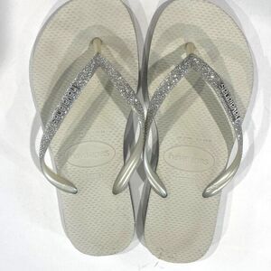 Havaianas Sparkling Silver‎ - Size 37/38